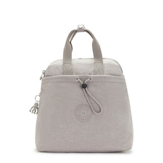 Kipling Goyo Medium Backpack Tote Håndveske Grå | NO 1946WN